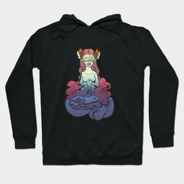 Siren of the Bayou Hoodie by Caiwin